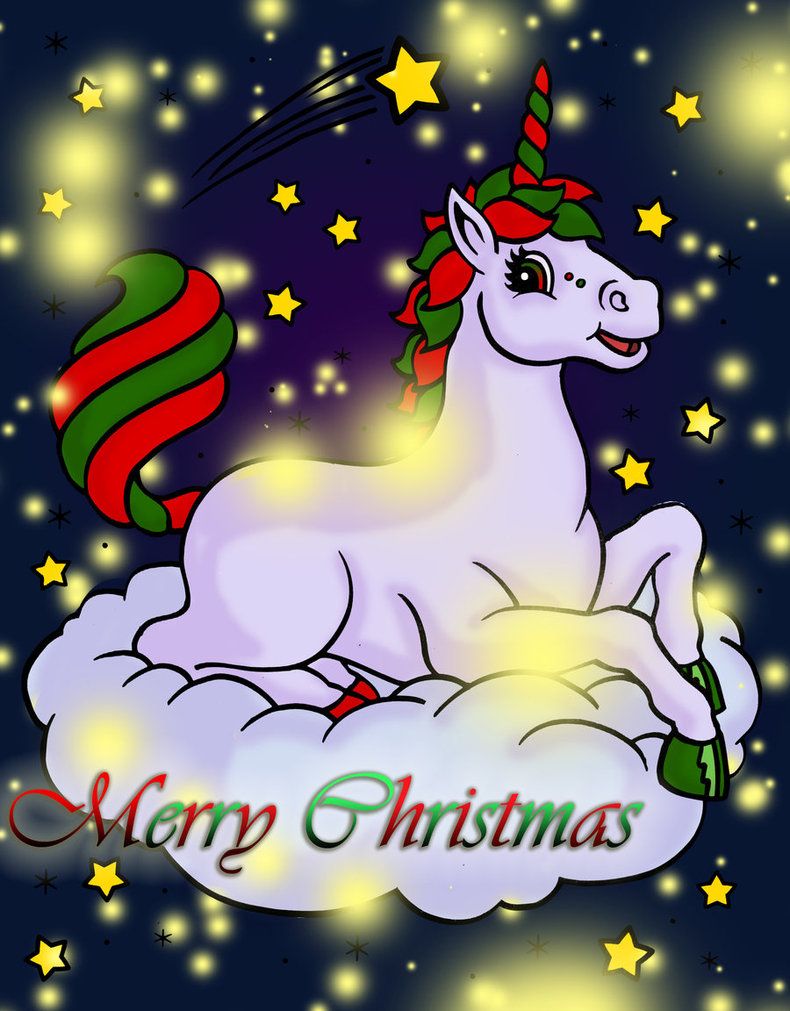 Christmas Unicorn Wallpapers