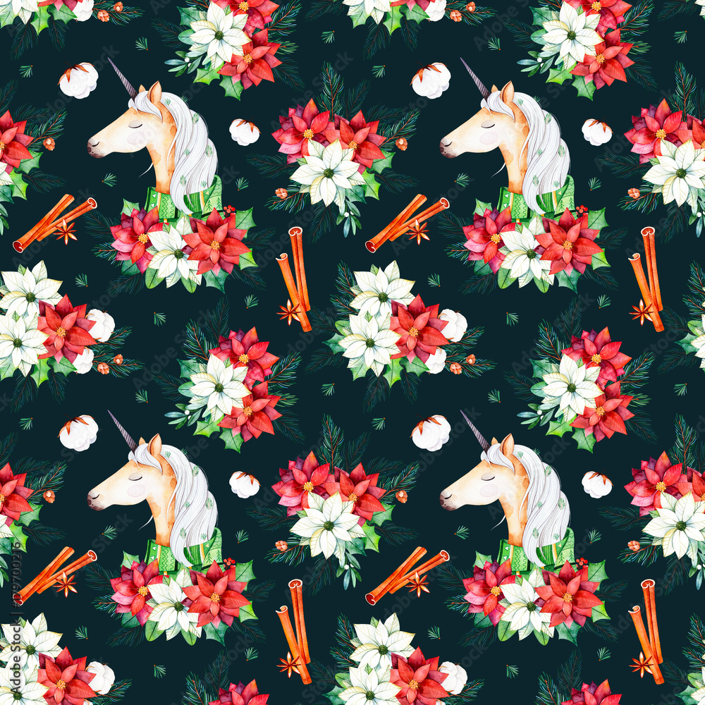 Christmas Unicorn Wallpapers