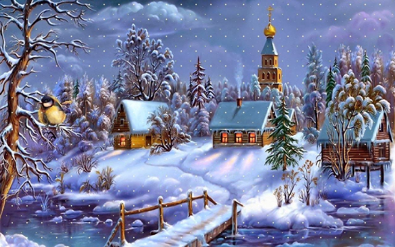 Christmas Village Wallpapers