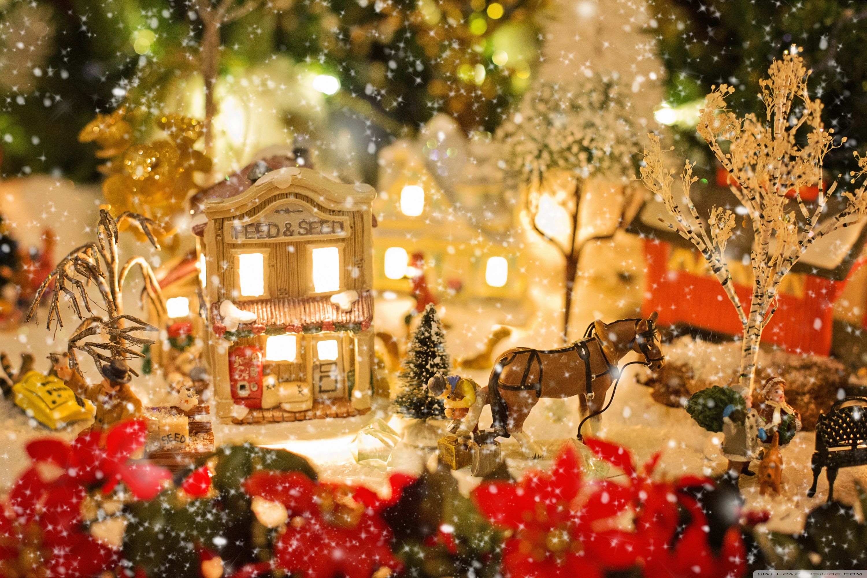 Christmas Village Wallpapers