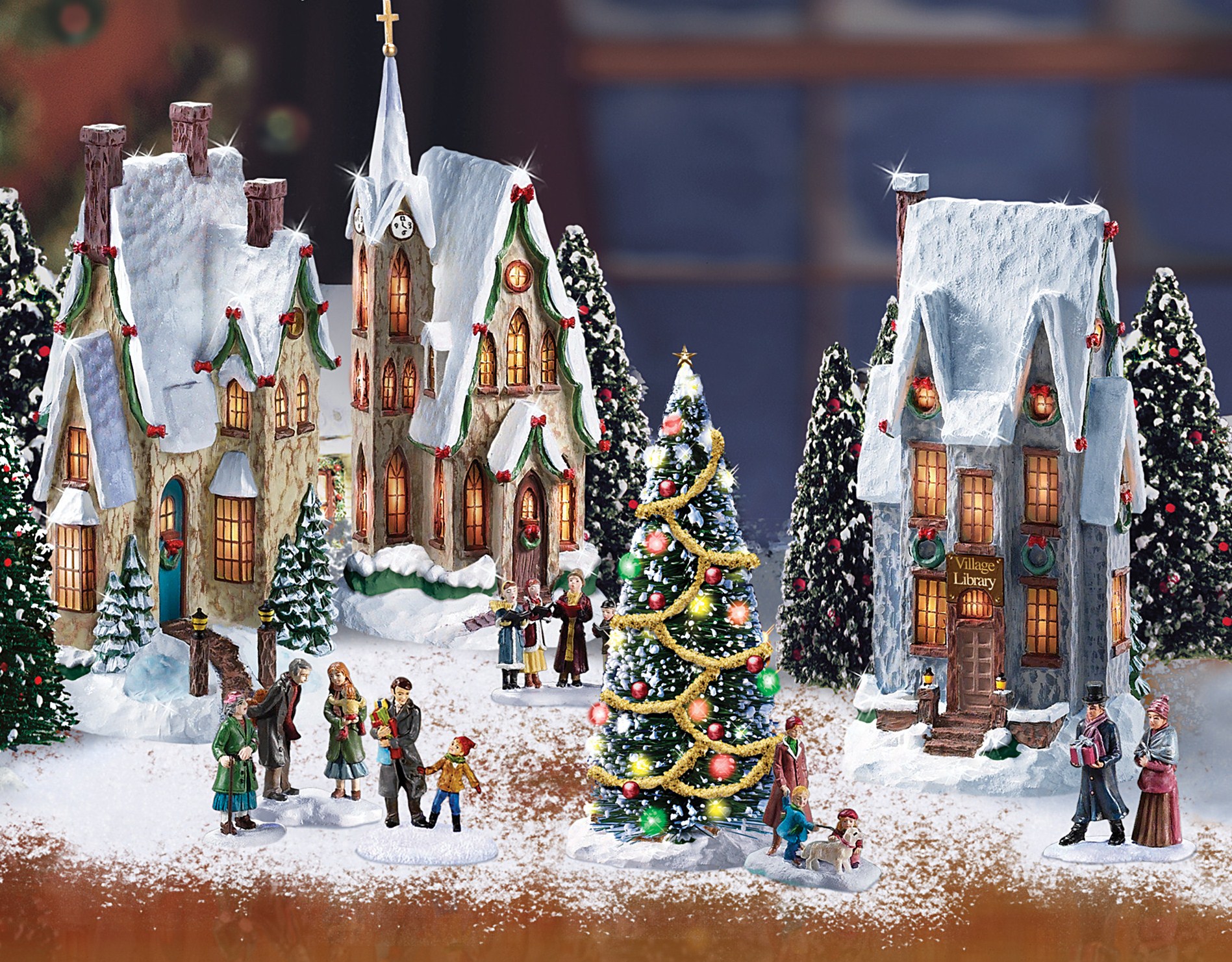 Christmas Village Wallpapers