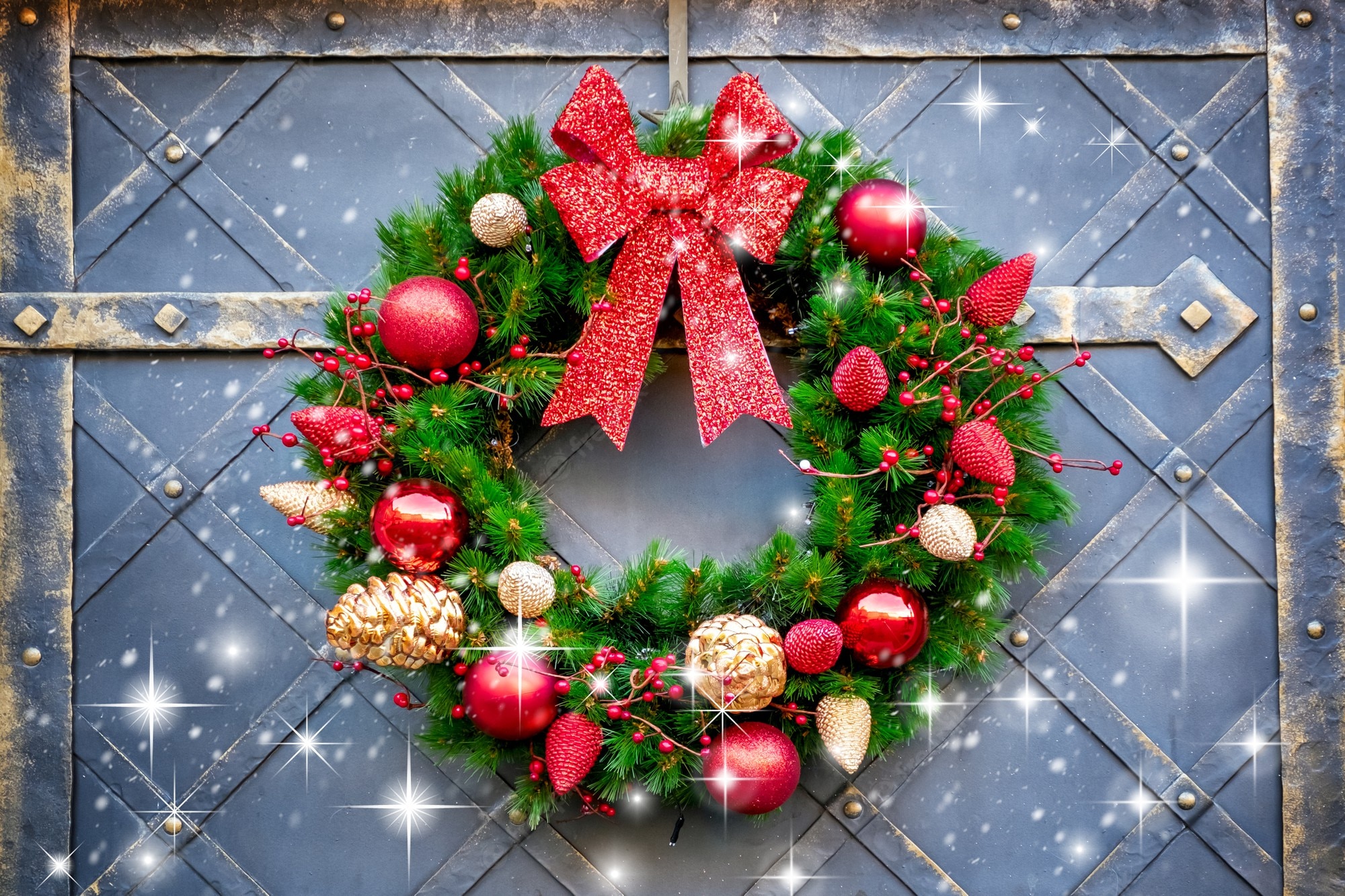 Christmas Wreath Wallpapers