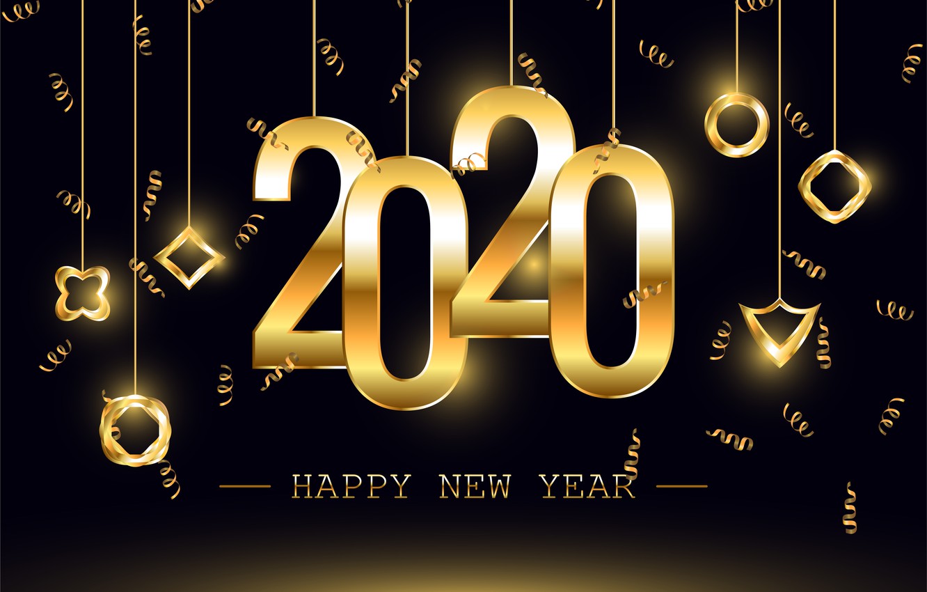 Colorful New Year 2020 Wallpapers