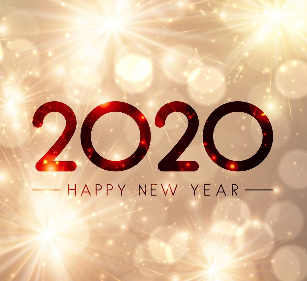 Colorful New Year 2020 Wallpapers