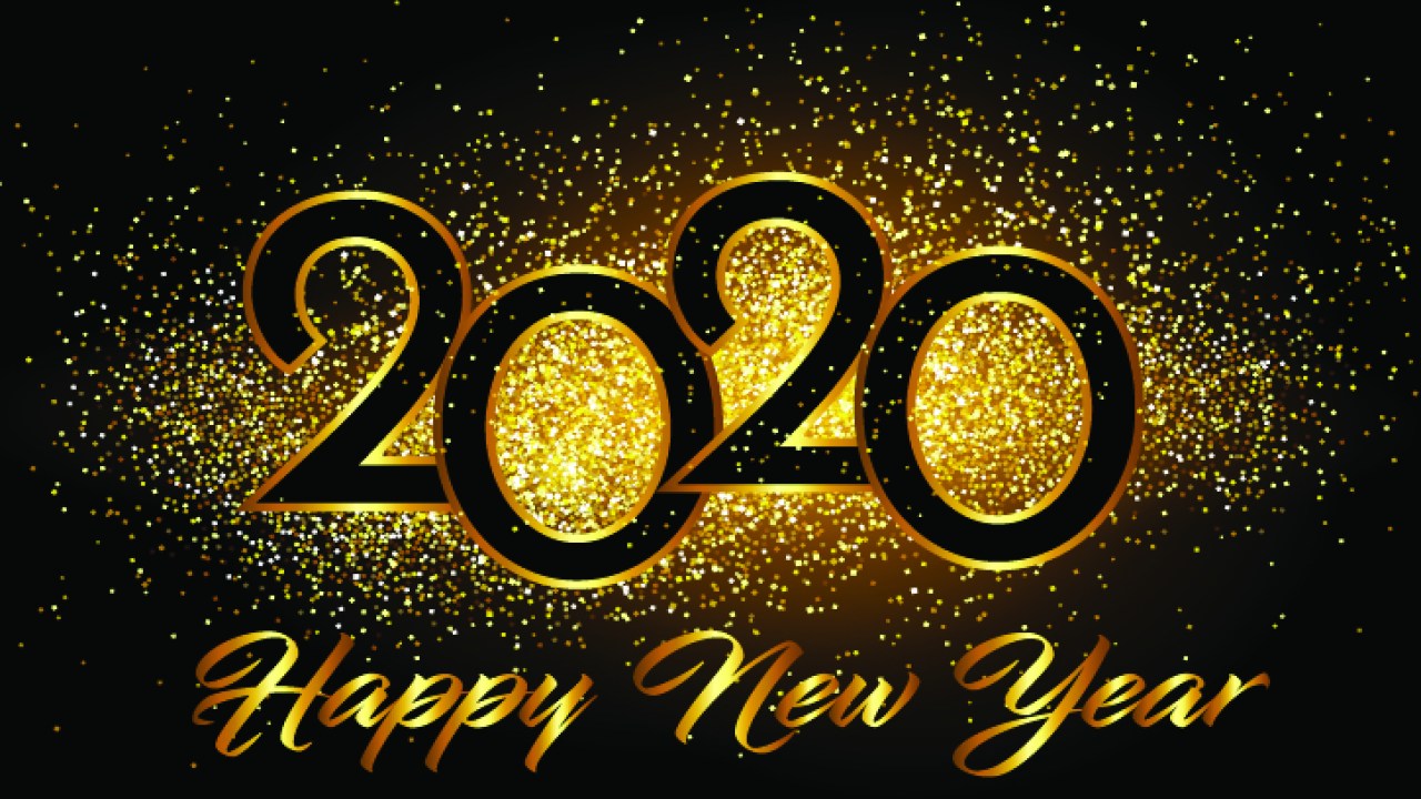 Colorful New Year 2020 Wallpapers