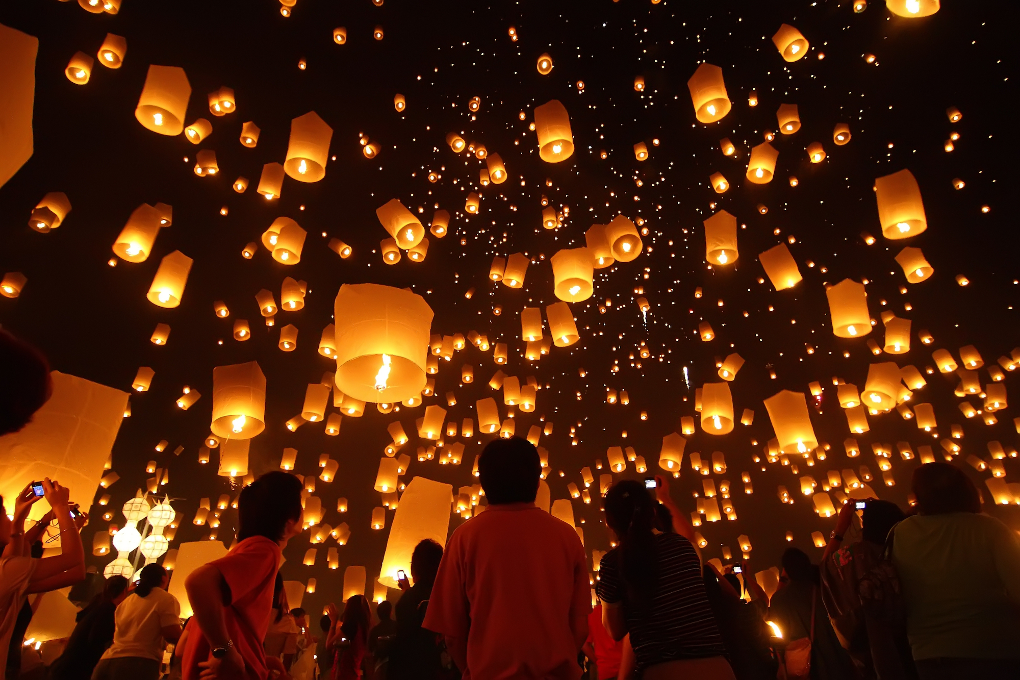 Floating Lanterns Festival Wallpapers