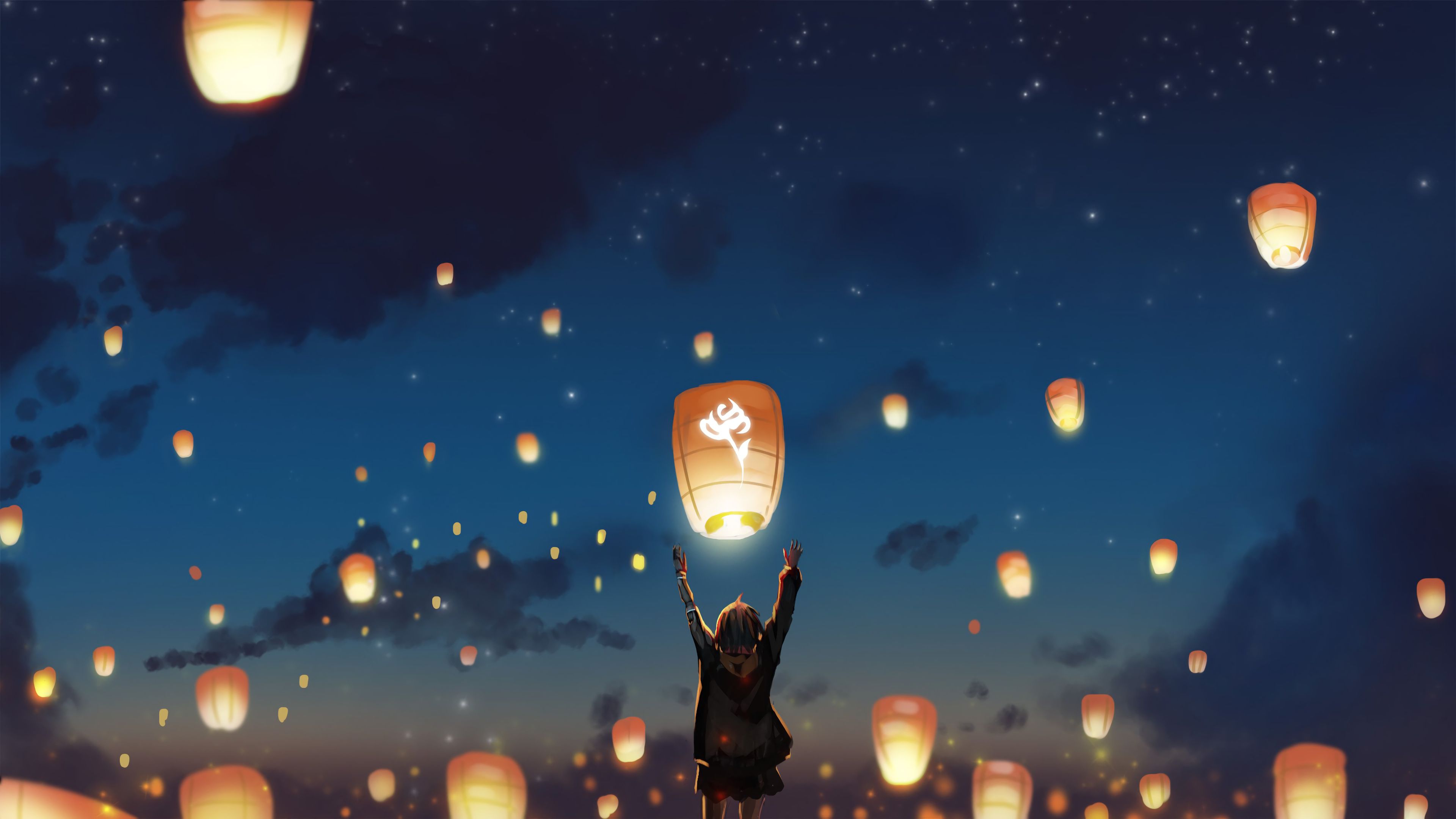 Floating Lanterns Festival Wallpapers