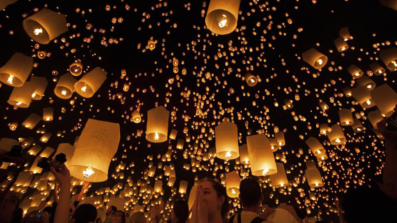 Floating Lanterns Festival Wallpapers