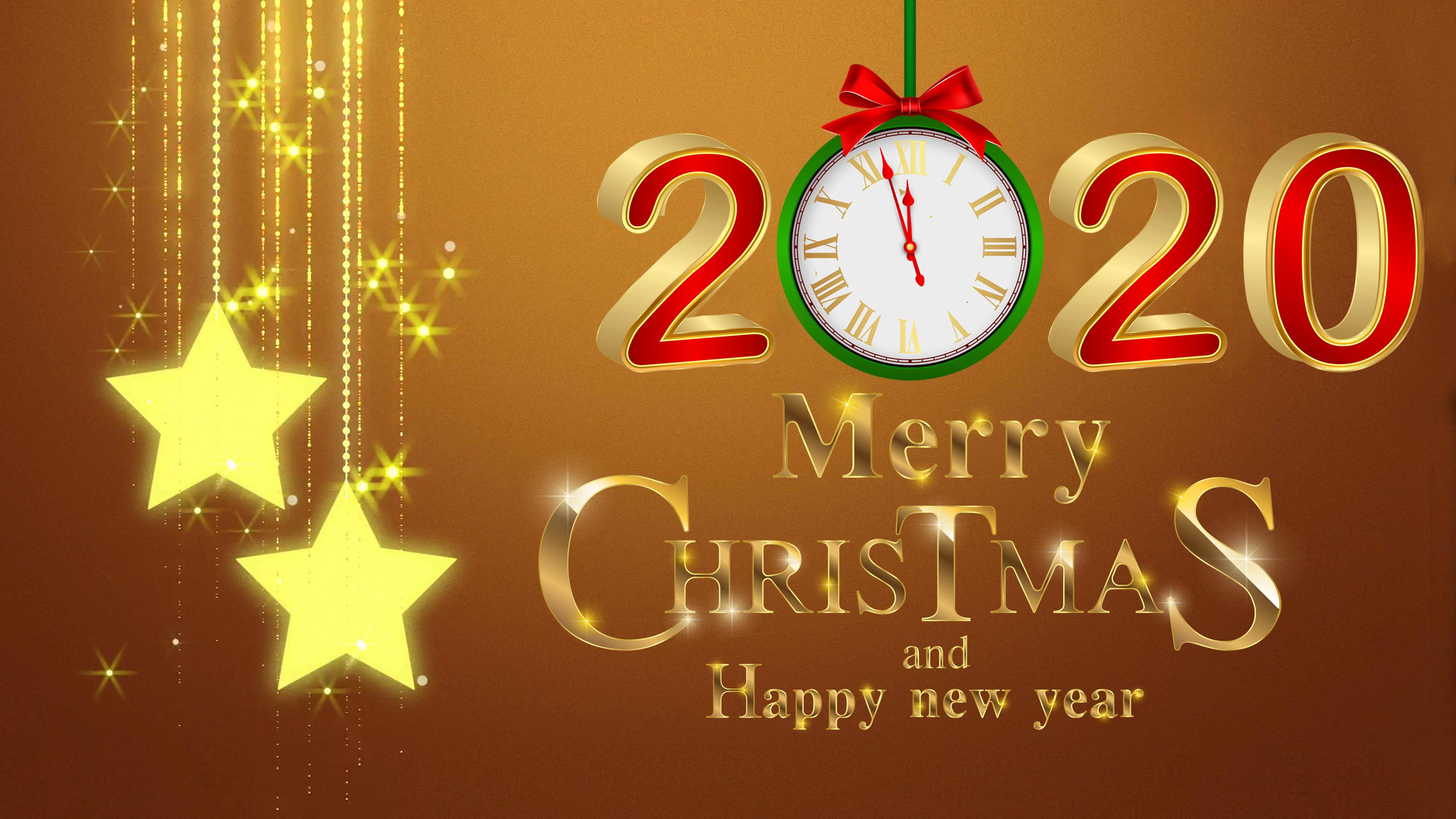 Happy New Year And Merry Christmas 2019 Wallpapers