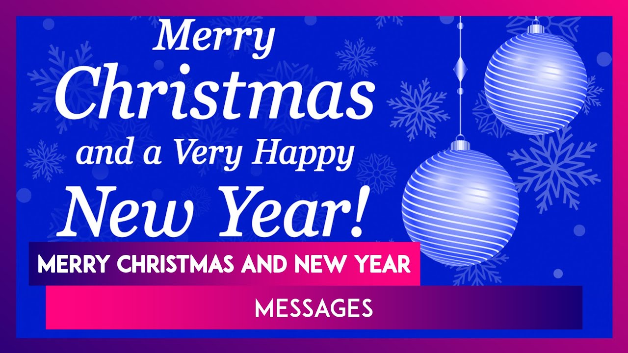 Happy New Year Merry Christmas 2021 Greeting Wallpapers