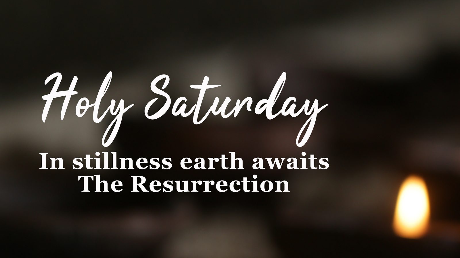 Holy Saturday Wallpapers