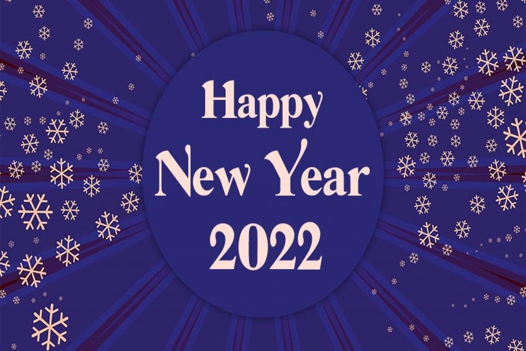 New Year 2022 4K Greeting Wallpapers