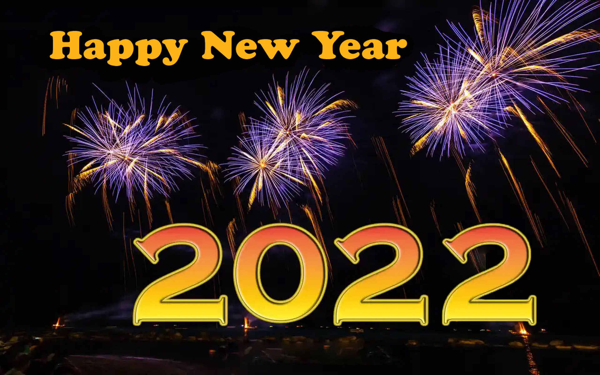 New Year 2022 4K Greeting Wallpapers