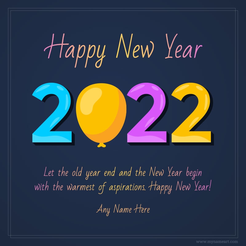 New Year 2022 Greeting Wallpapers