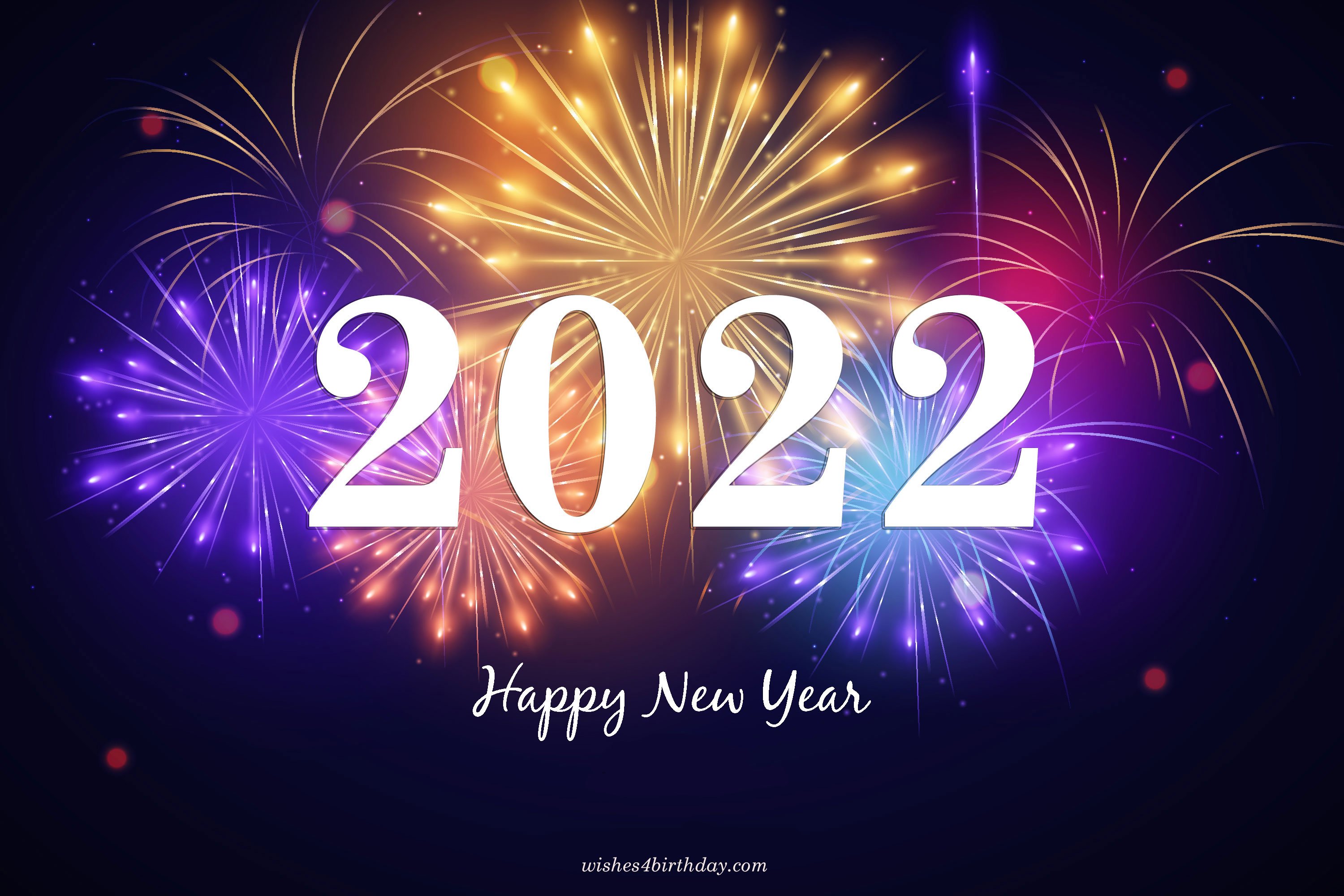 New Year 2022 Greeting Wallpapers