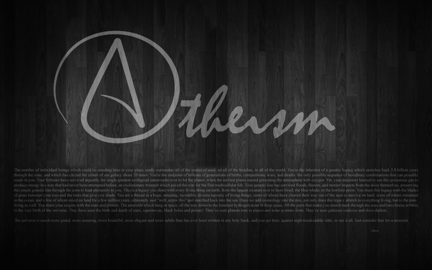 Anti Atheism Wallpapers