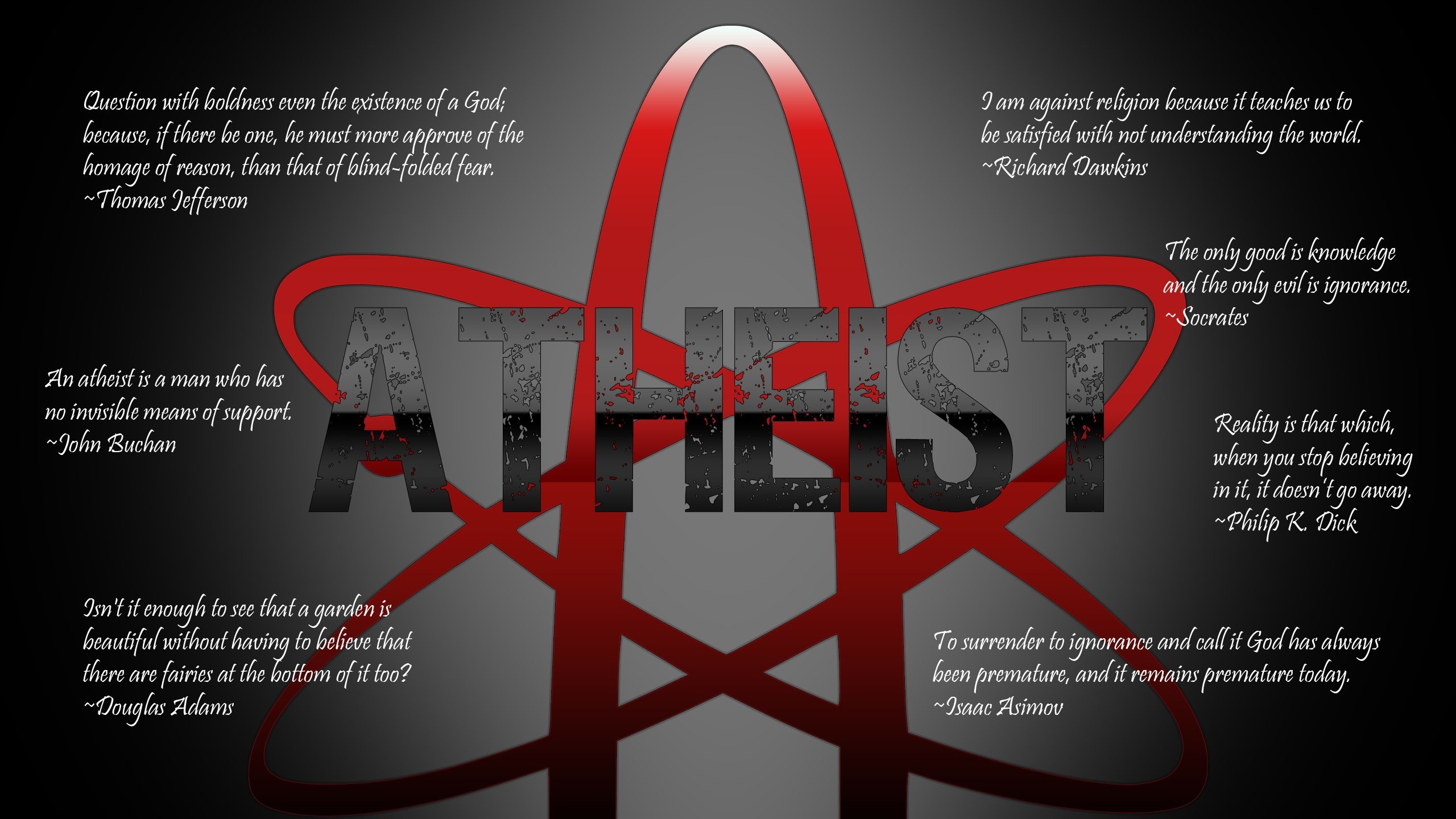 Anti Atheism Wallpapers