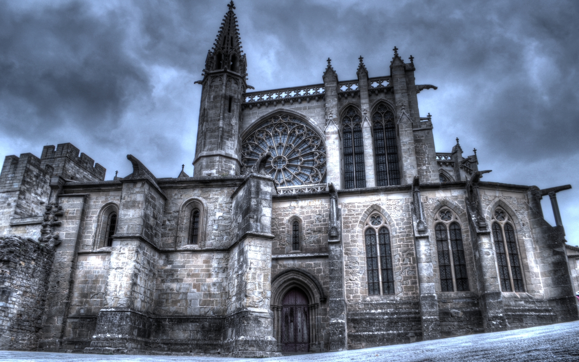 Basilica Of St. Nazaire And St. Celse, Carcassonne Wallpapers