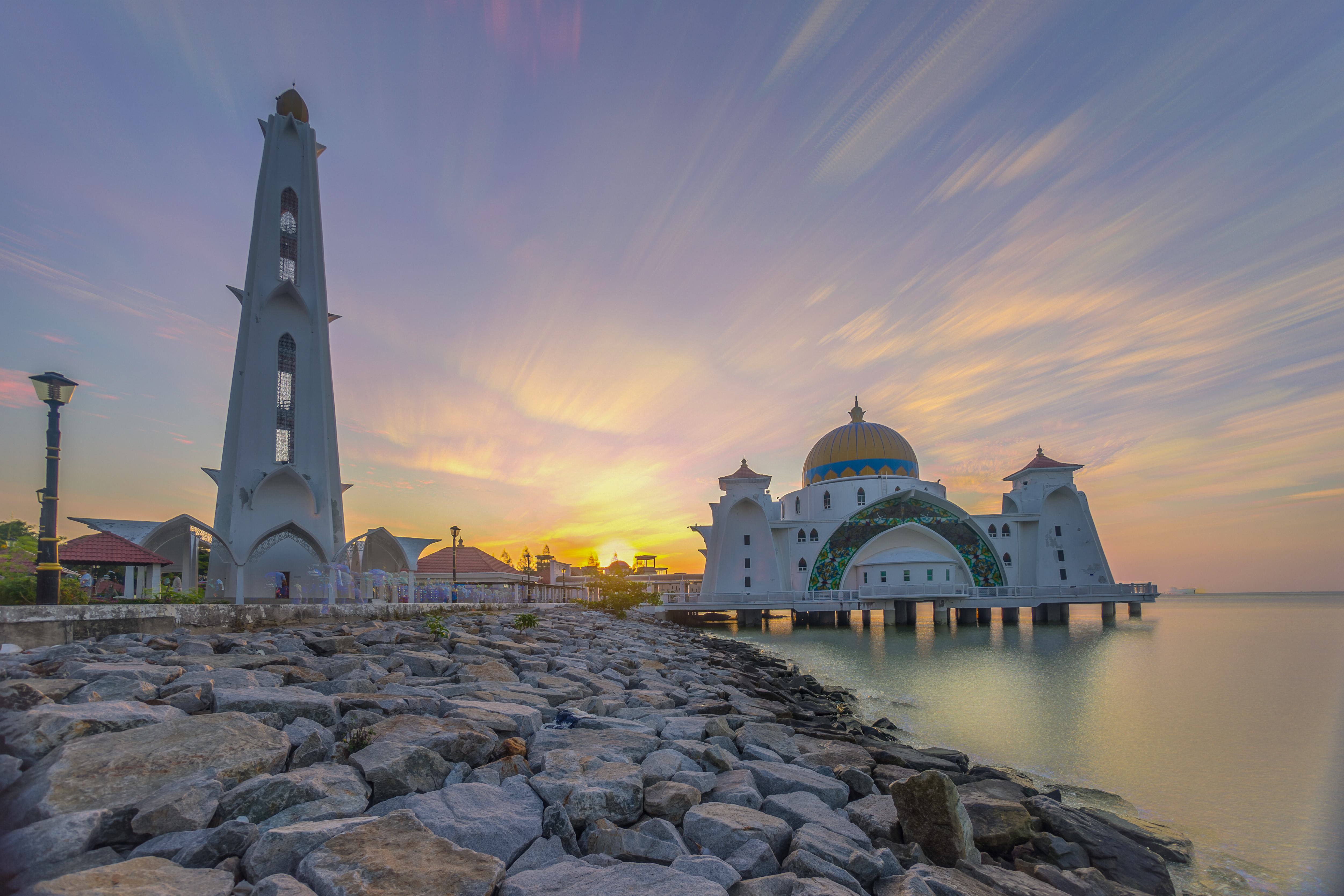 Malacca Straits Mosque Wallpapers