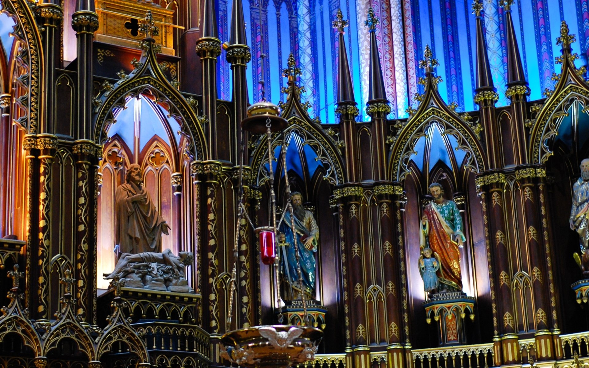 Notre Dame Basilica In Montreal Wallpapers