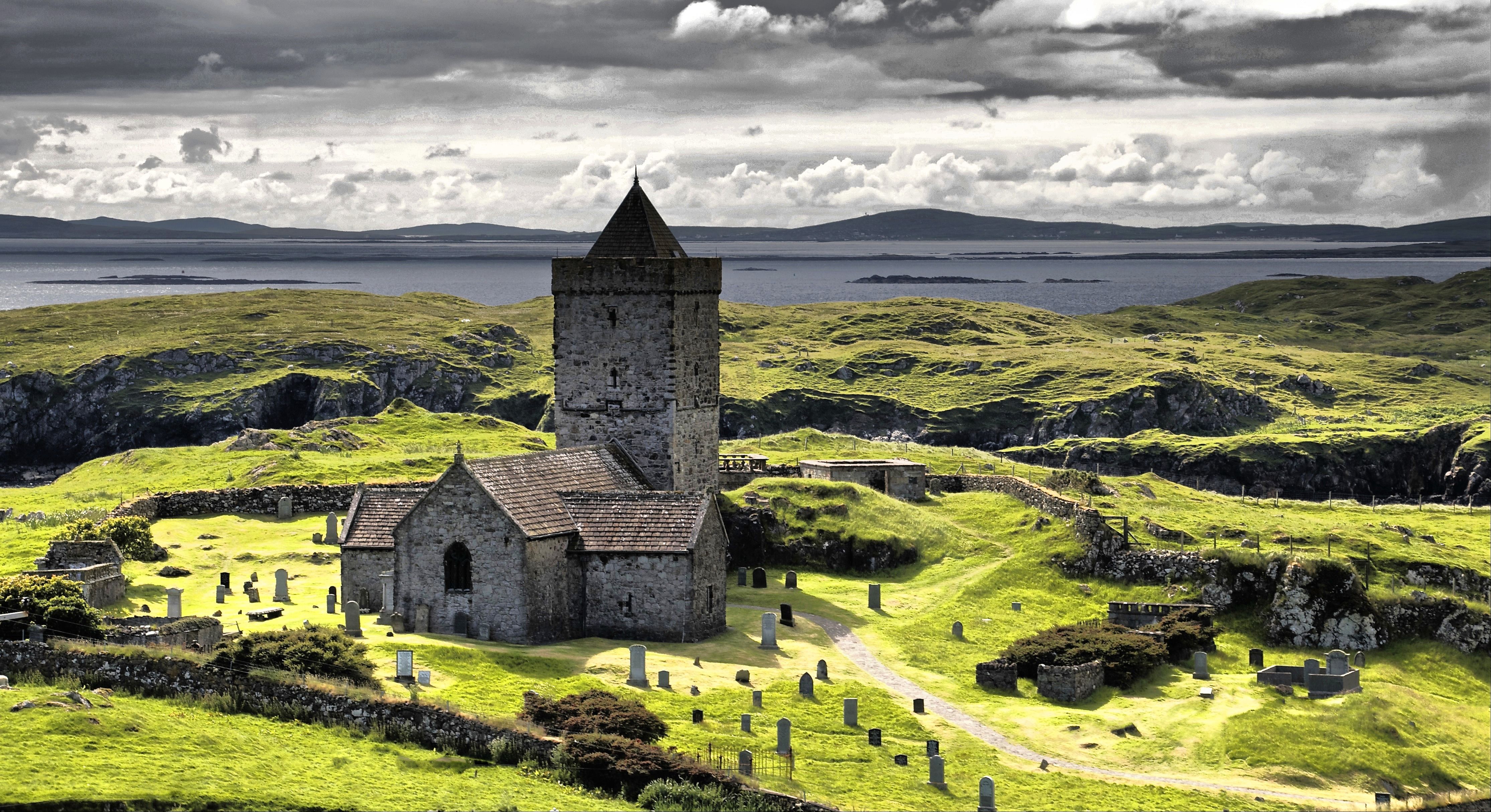 St Clement'S Church, Rodel Wallpapers