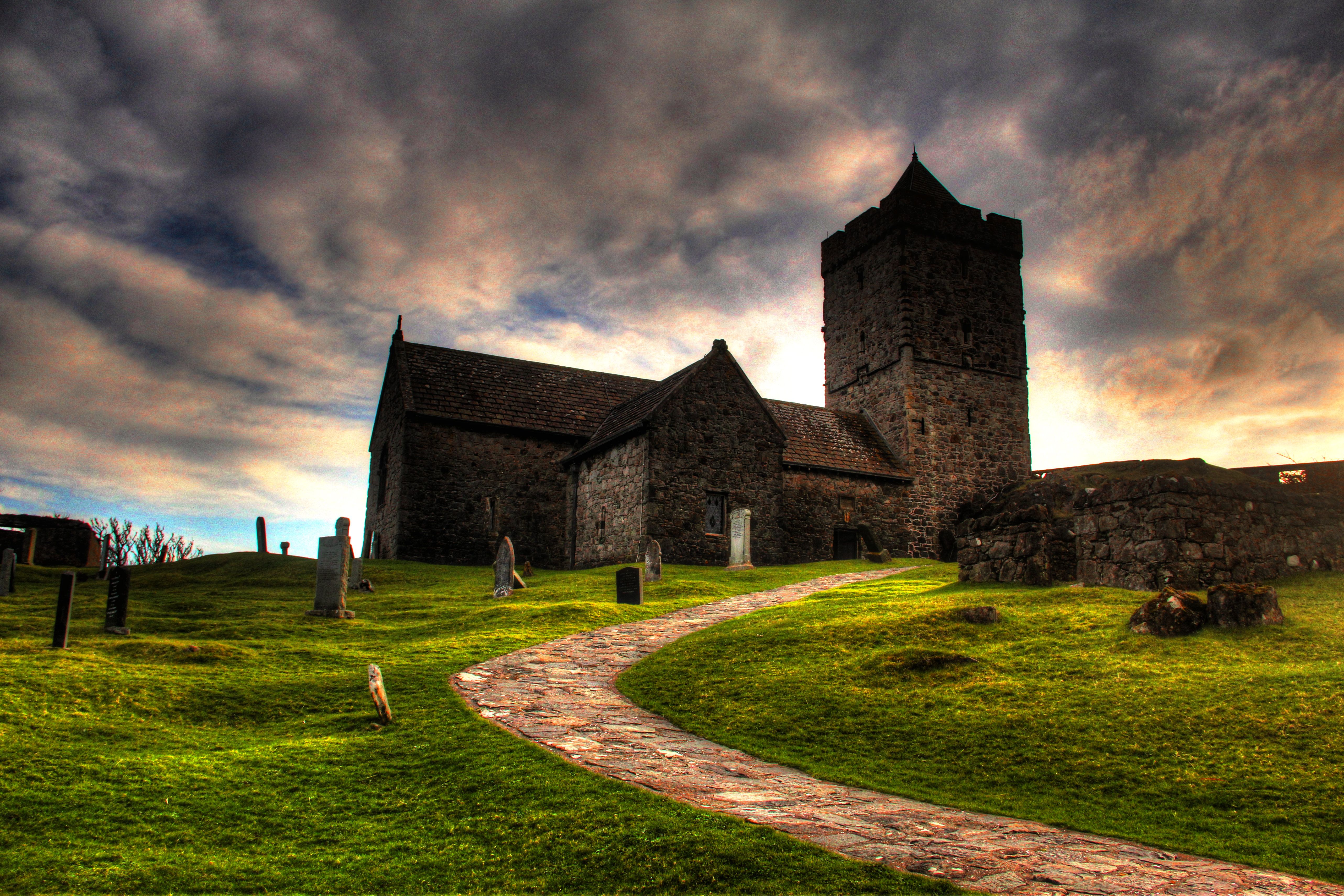 St Clement'S Church, Rodel Wallpapers