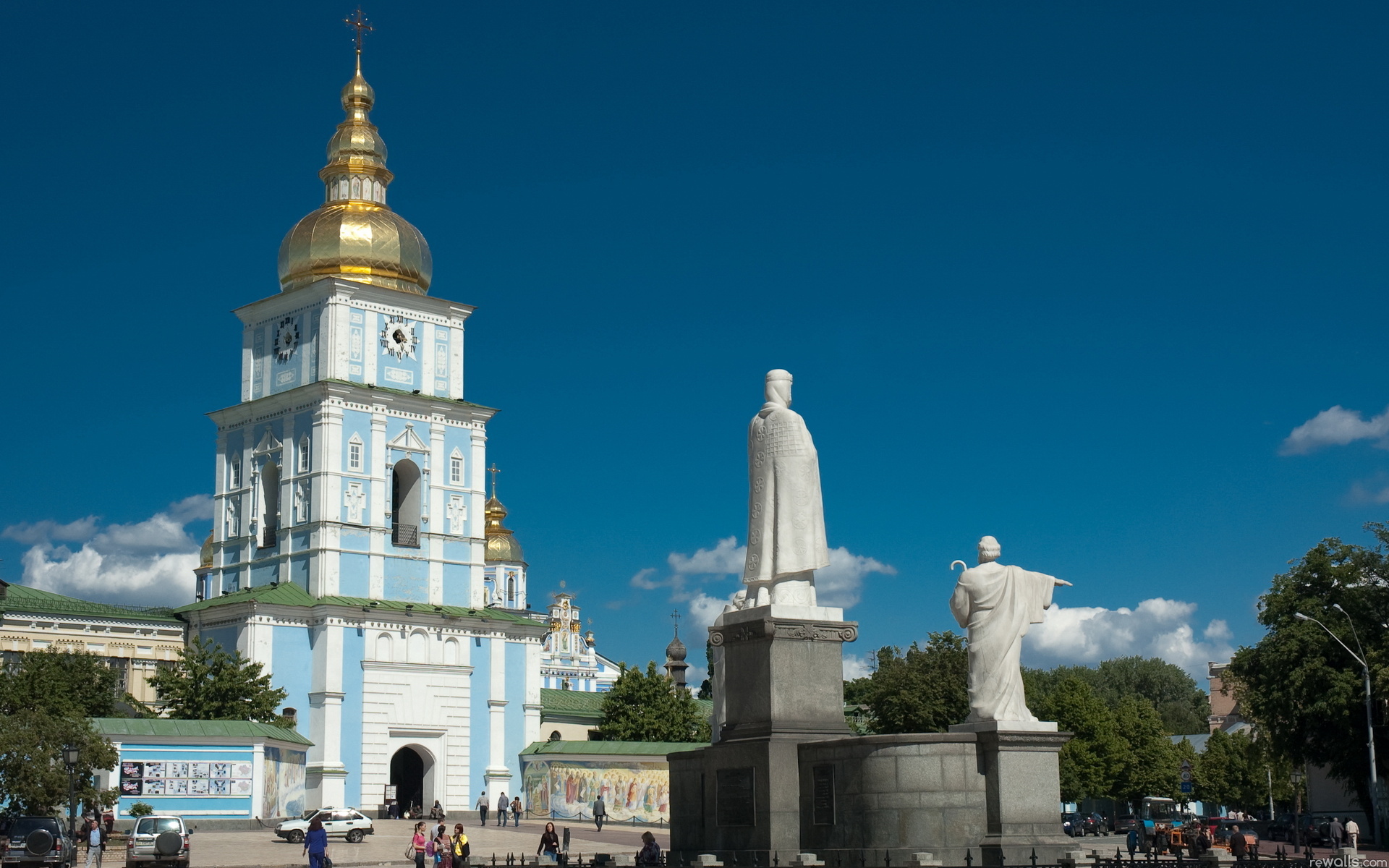 St. Michael'S Golden-Domed Monastery Wallpapers