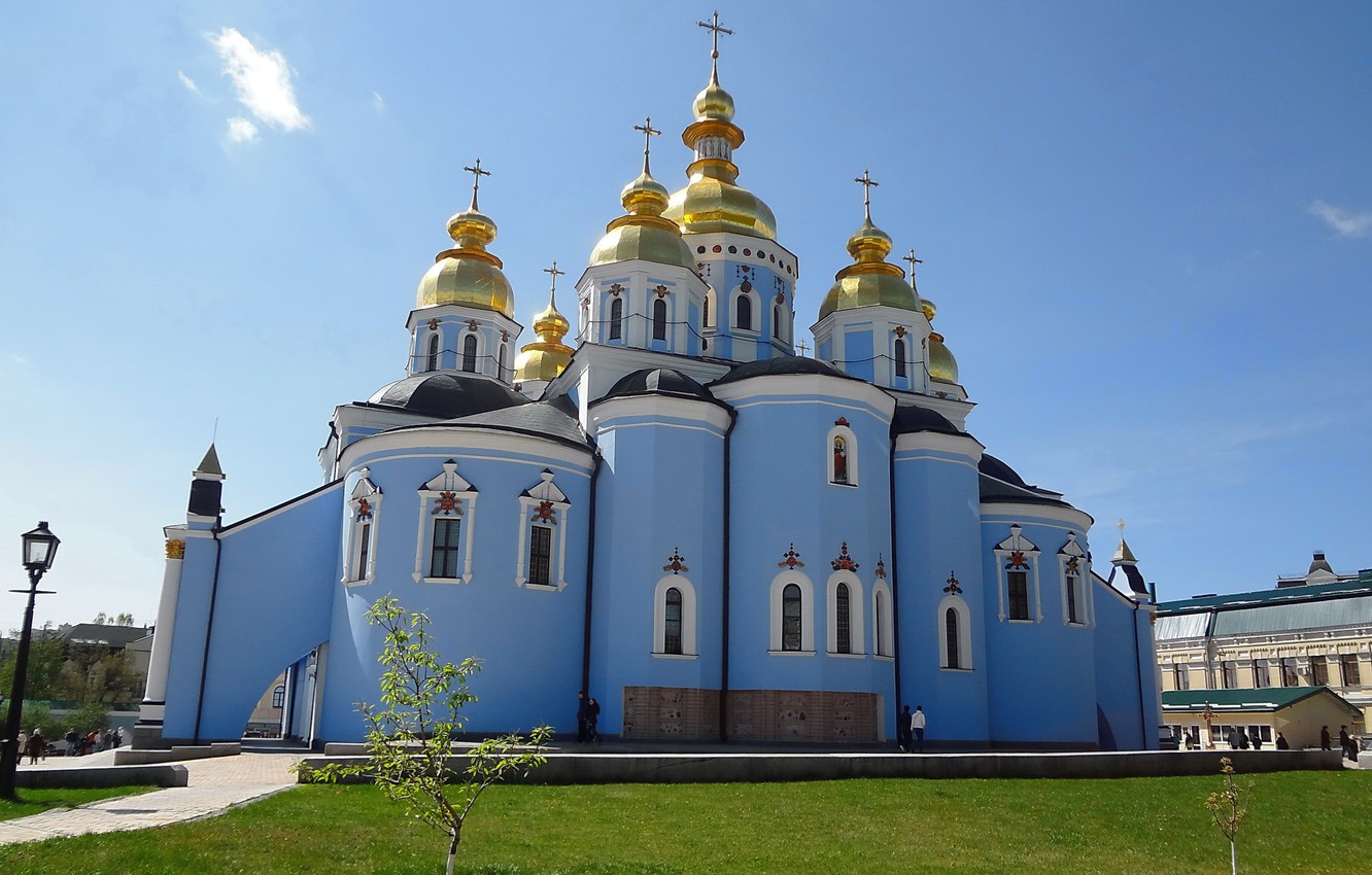 St. Michael'S Golden-Domed Monastery Wallpapers