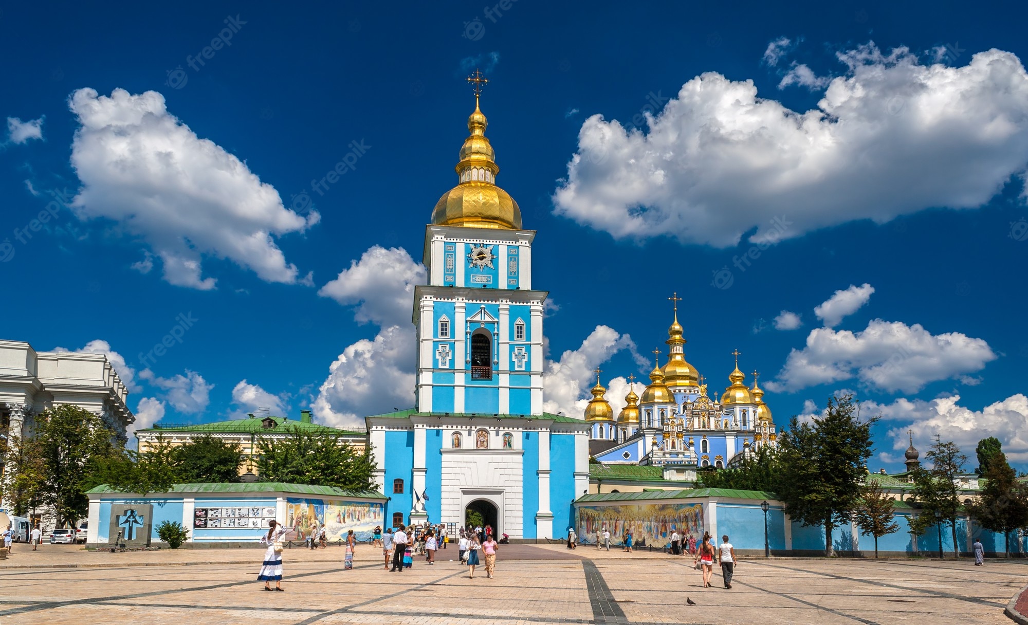 St. Michael'S Golden-Domed Monastery Wallpapers