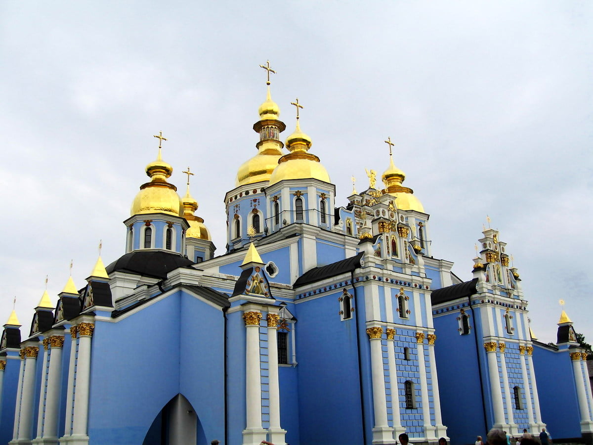 St. Michael'S Golden-Domed Monastery Wallpapers