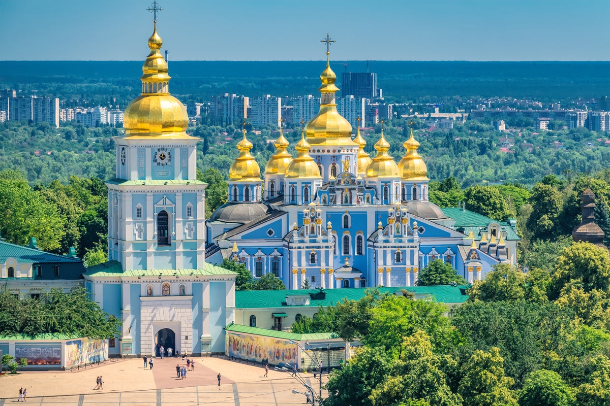 St. Michael'S Golden-Domed Monastery Wallpapers