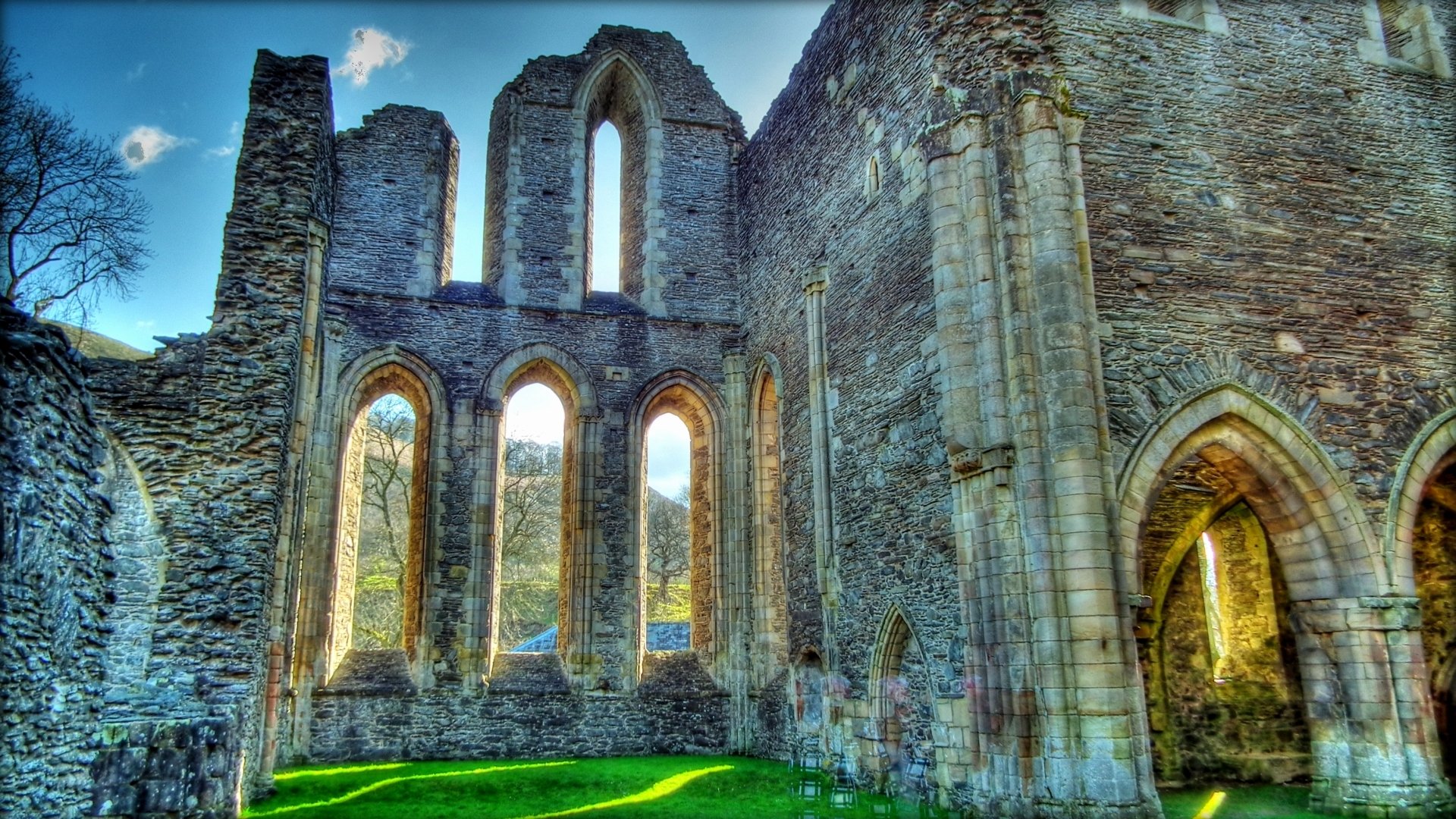 Valle Crucis Abbey Wallpapers