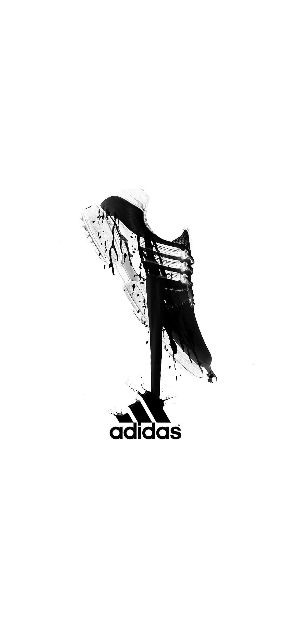 Adidas Black And White Aesthetics Wallpapers