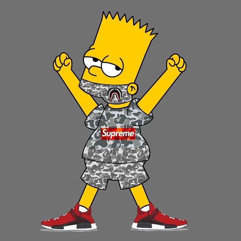 Nike Bart Simpson Wallpapers