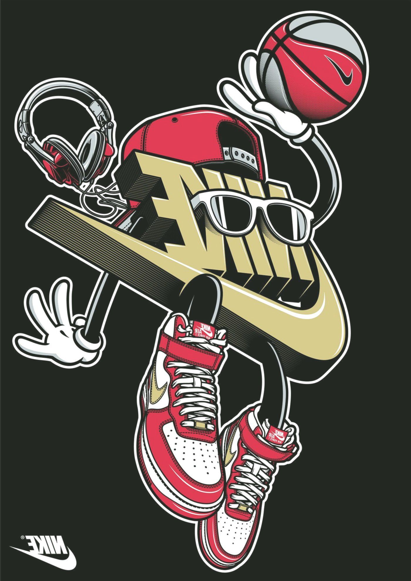 Nike Cartoon Wallpapers