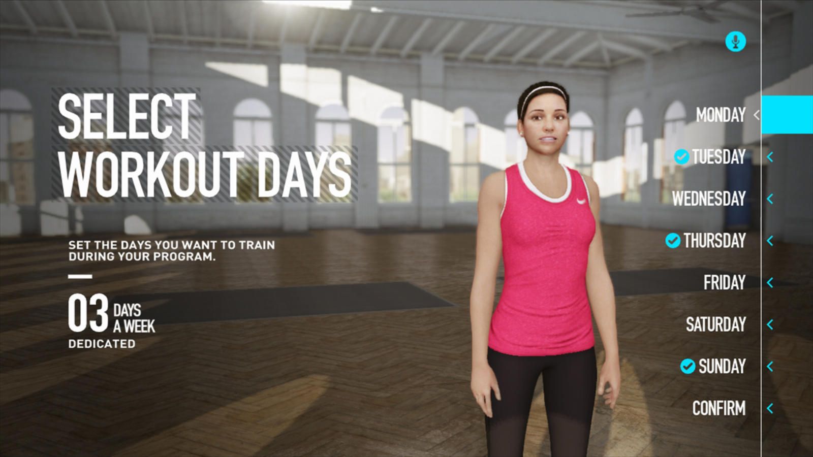 Nike Kinect Training Wallpapers