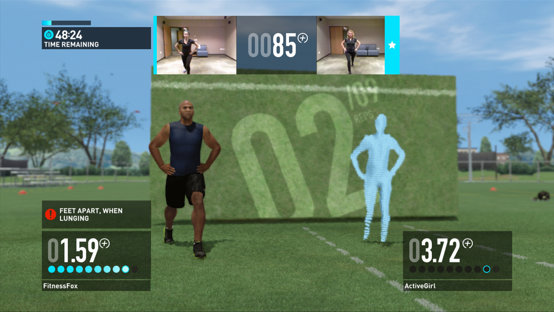 Nike Kinect Training Wallpapers