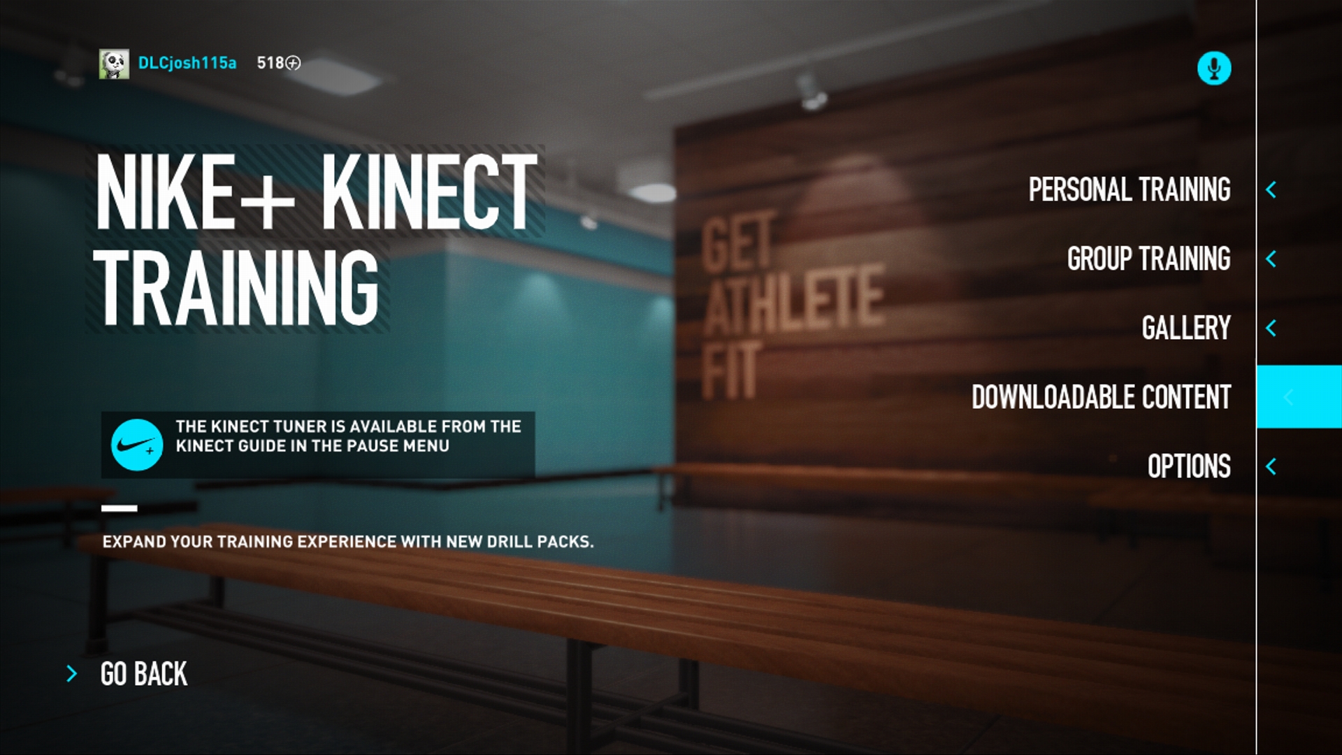 Nike Kinect Training Wallpapers