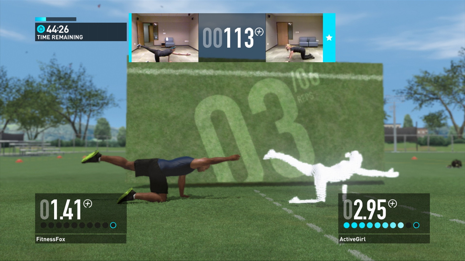 Nike Kinect Training Wallpapers