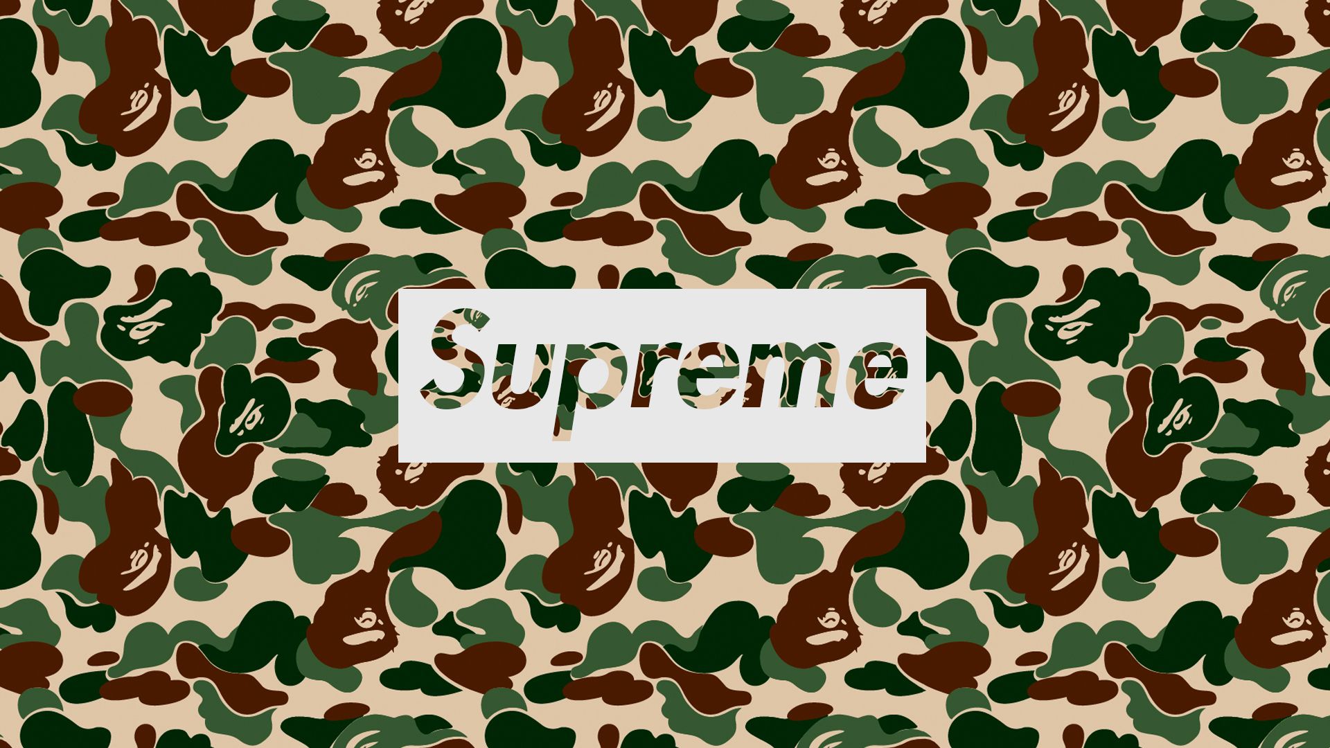 Nike Supreme Bape Desktop Wallpapers