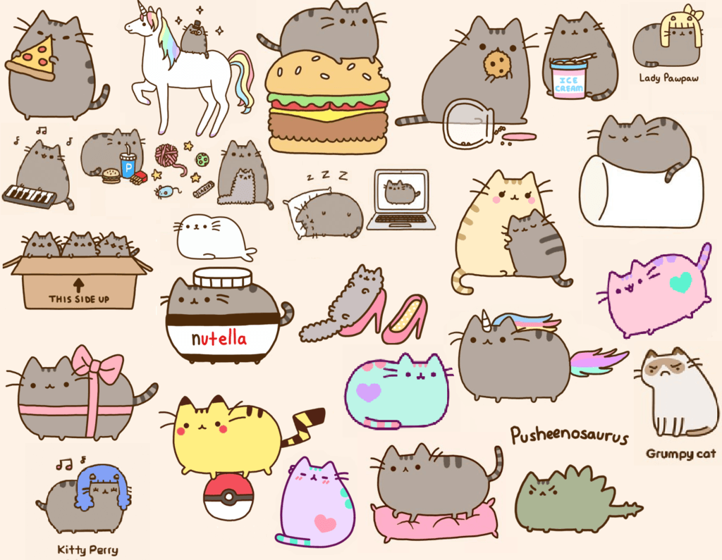 Pusheen Cat Wallpapers