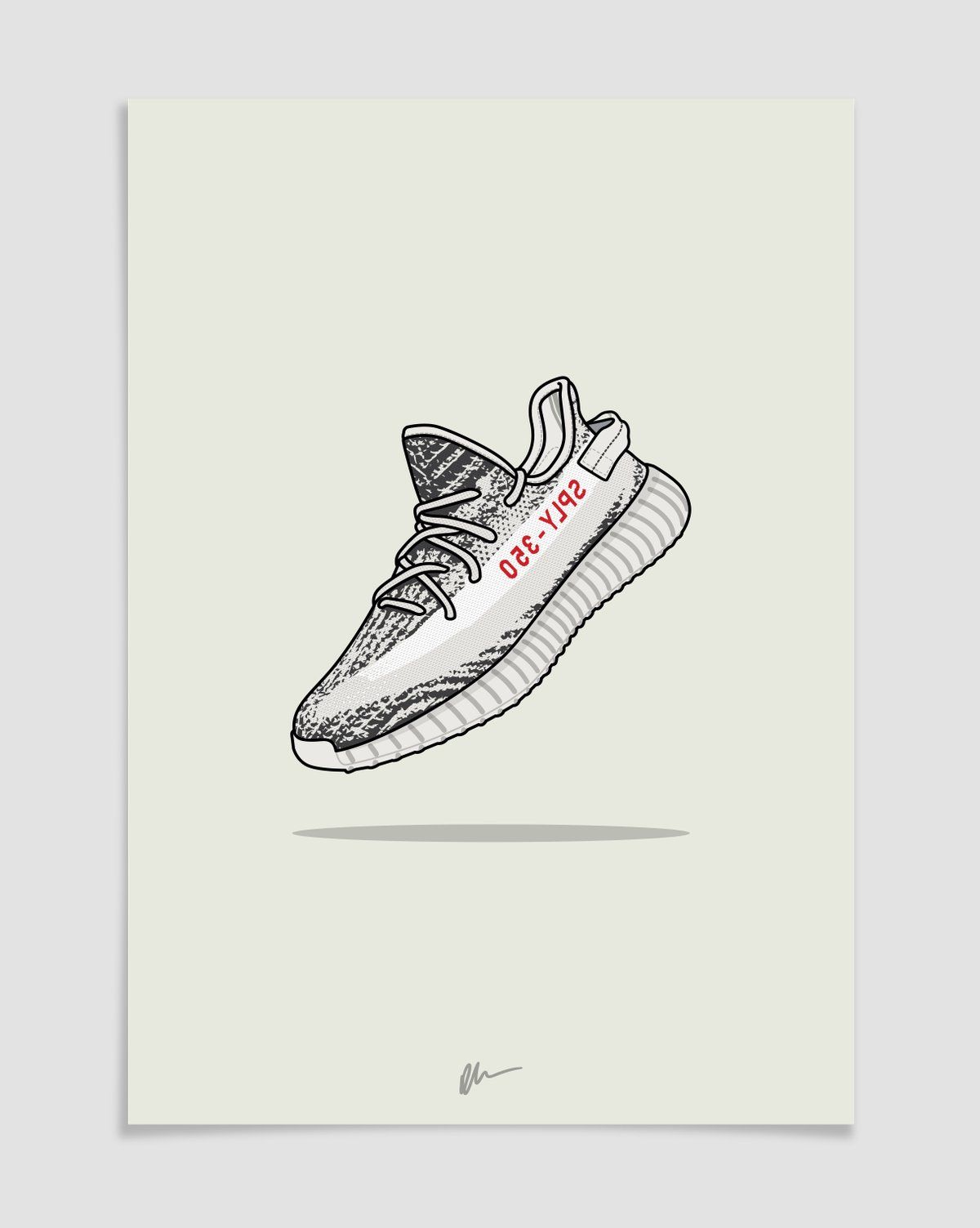 Yeezy 350 V2 Zebra Wallpapers