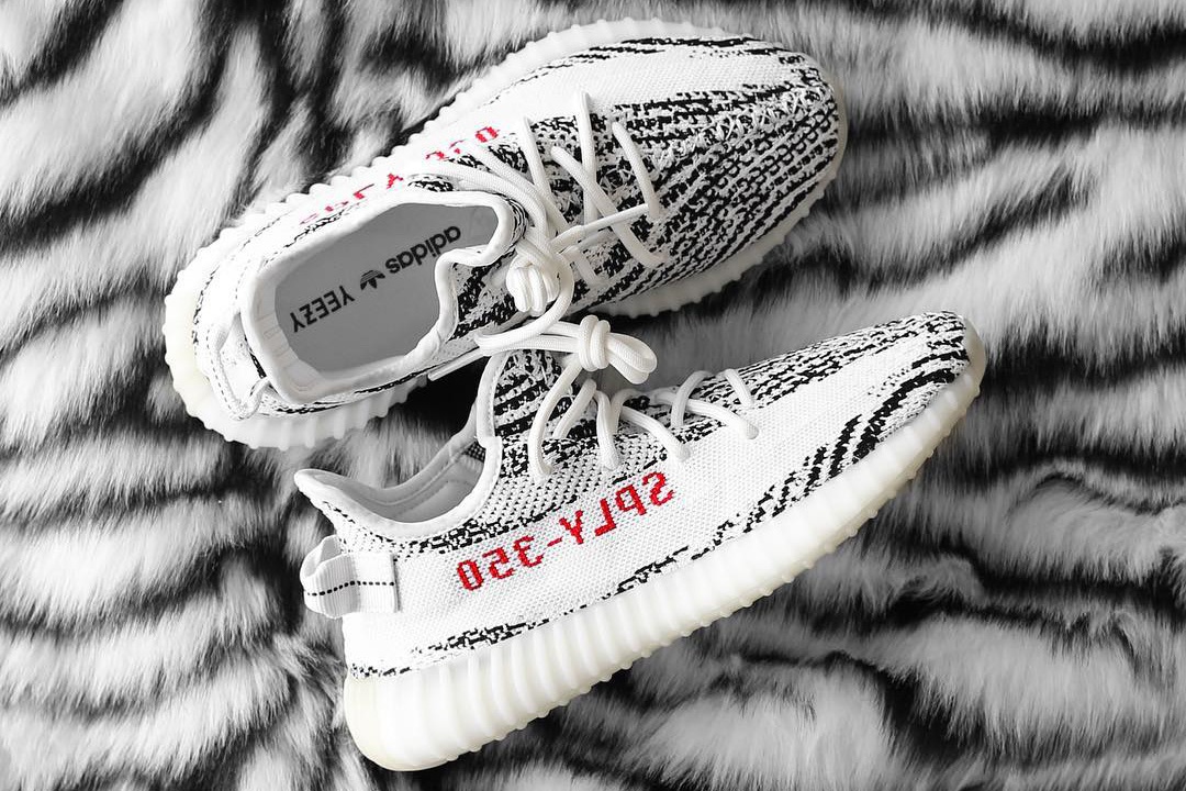 Yeezy 350 V2 Zebra Wallpapers