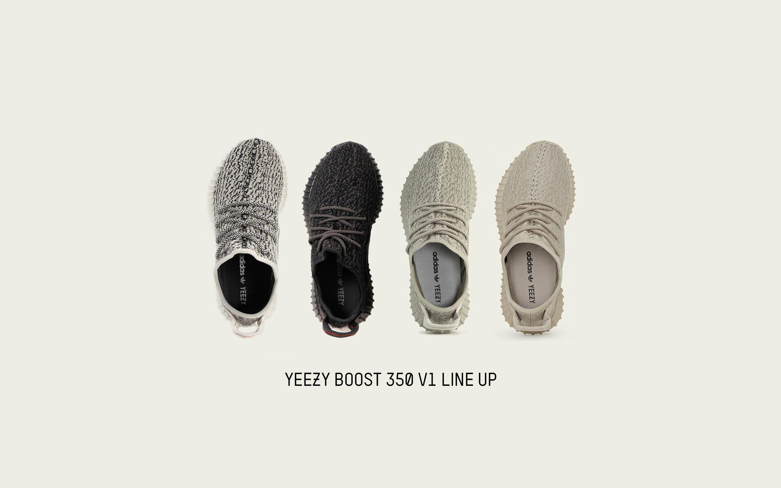 Yeezy Boost 350 Cartoon Wallpapers