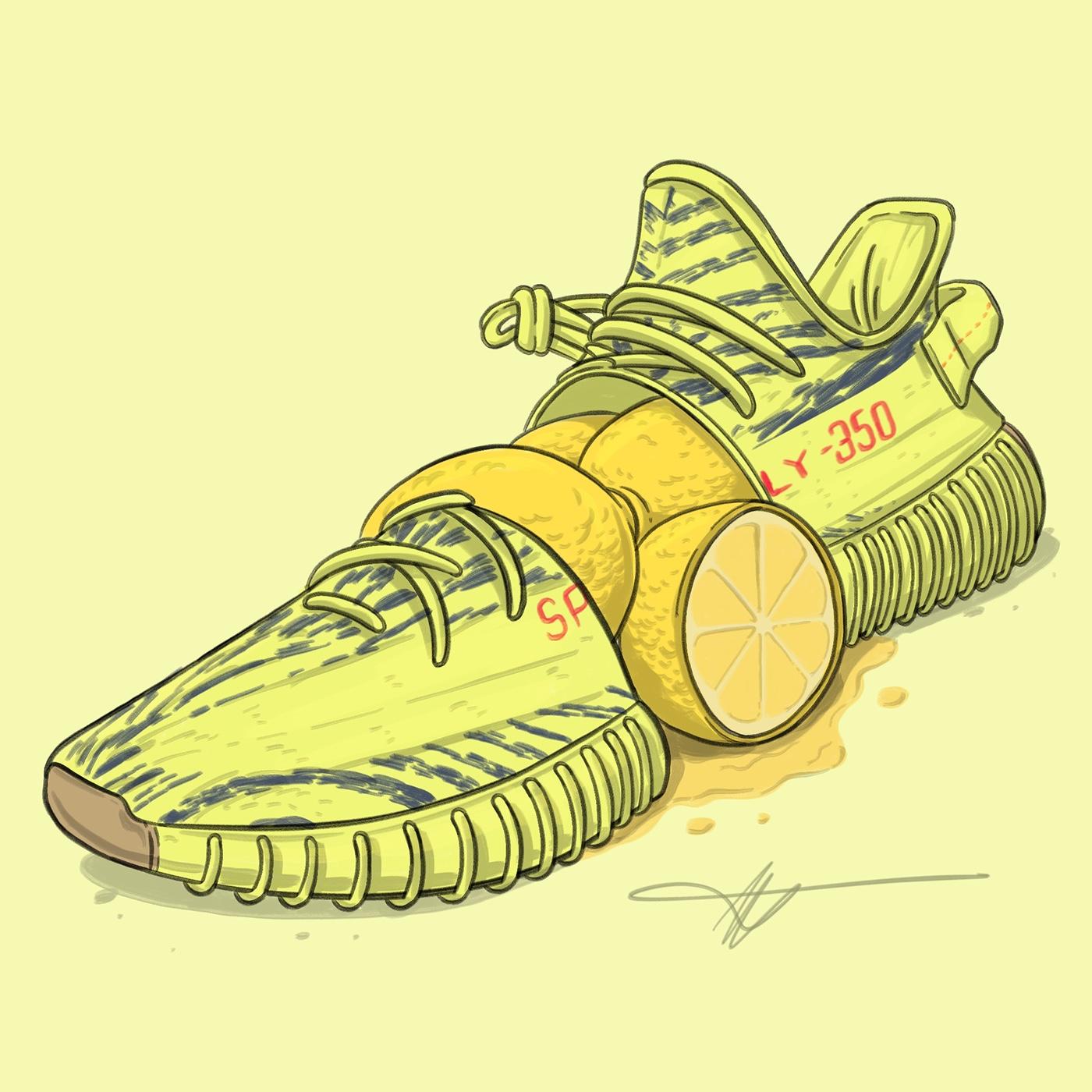 Yeezy Cartoon Wallpapers