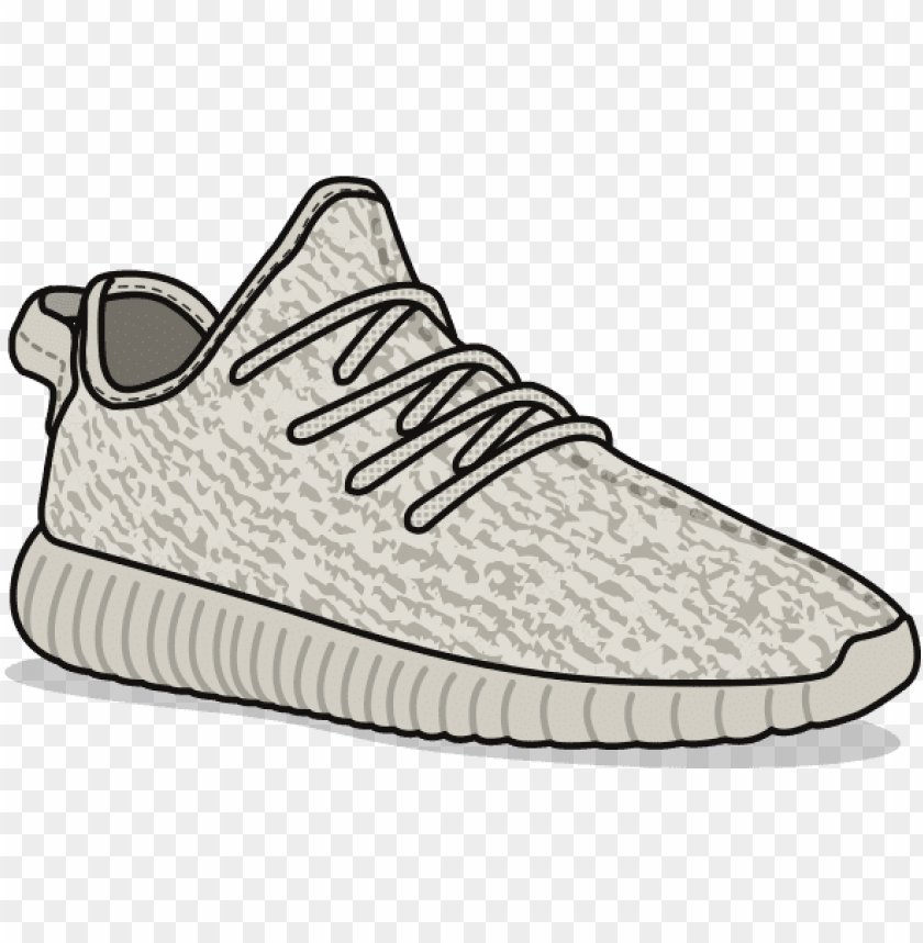 Yeezy Shoes Cartoon Wallpapers