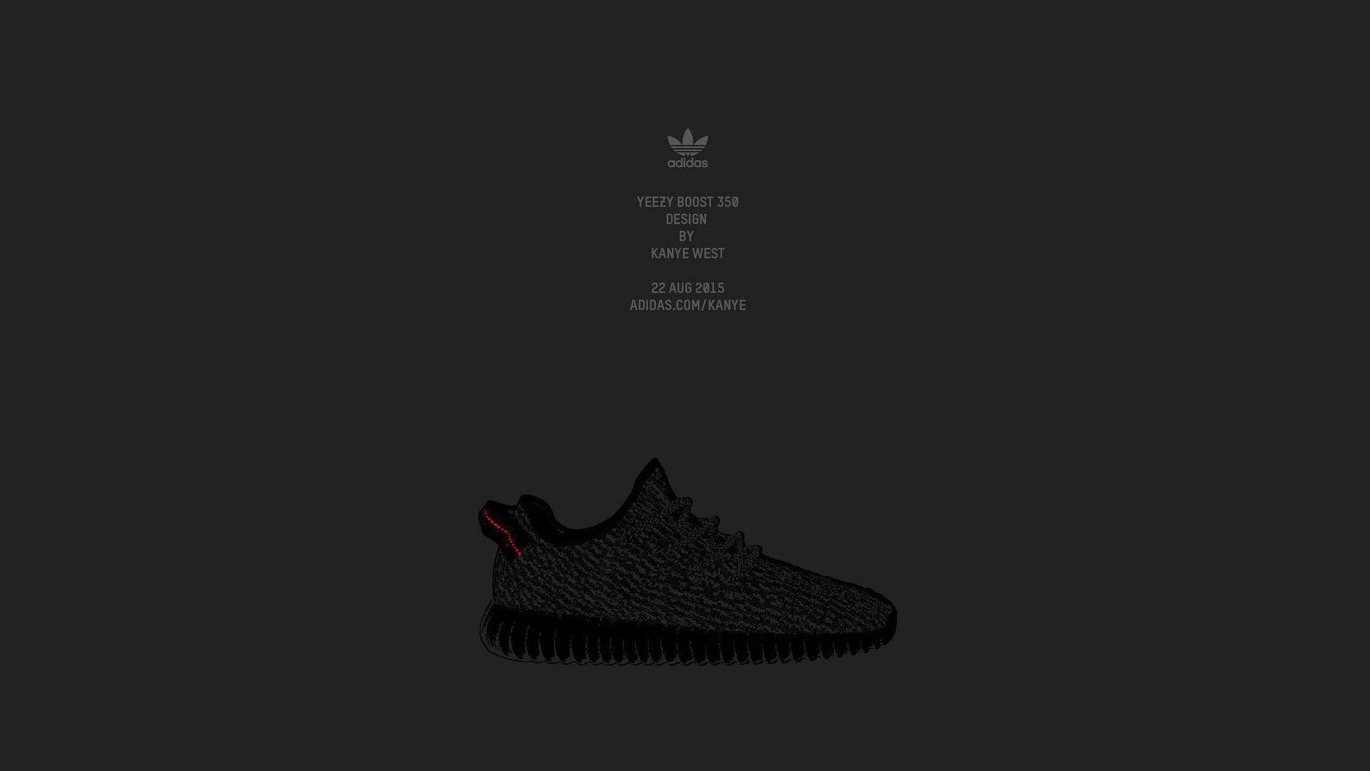 Yeezy Shoes Cartoon Wallpapers