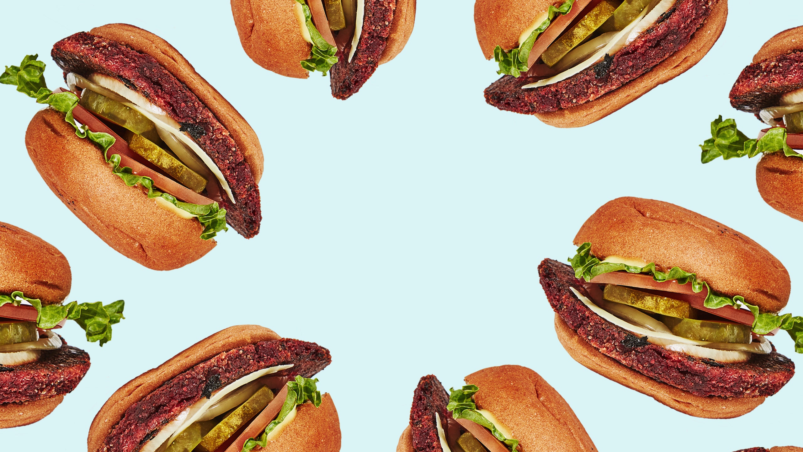 Veggie Burger Wallpapers