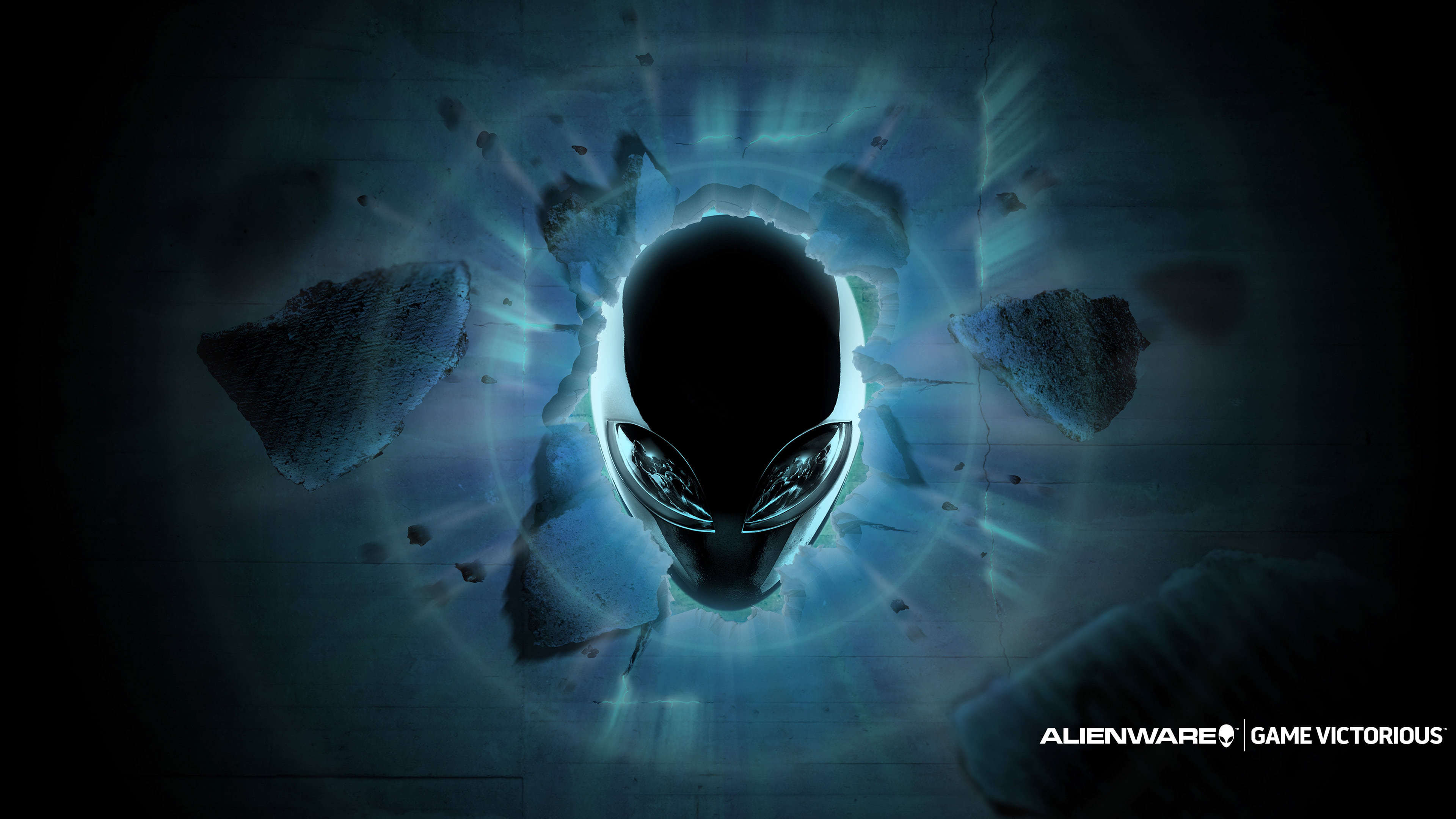 Alienware 4K  Logo Wallpapers