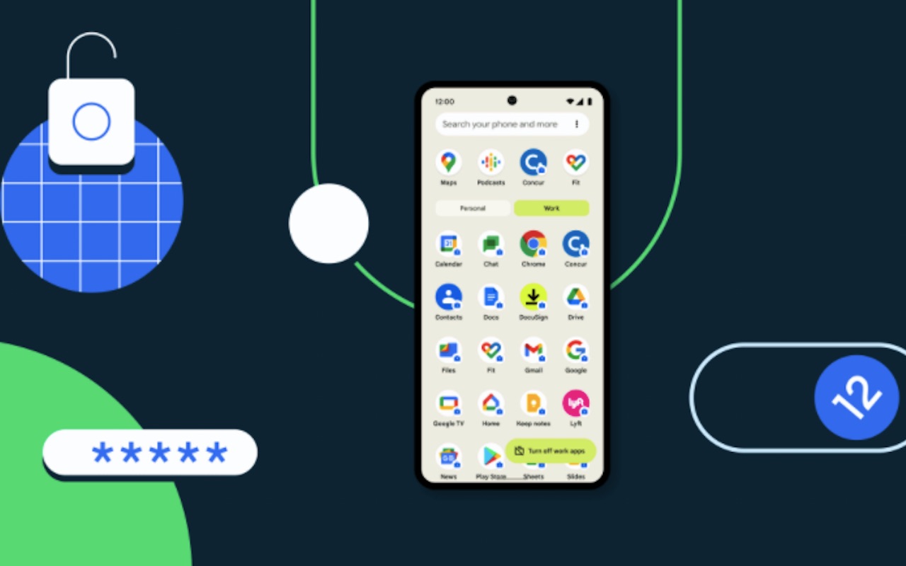 Android 12 Privacy Wallpapers